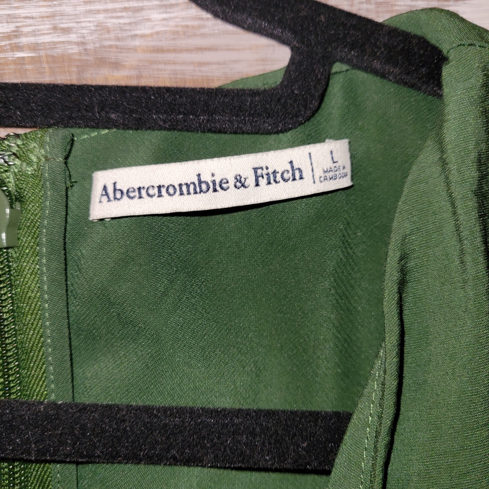 Abercrombie & Fitch Forest Green Dress - Picture 4 of 5